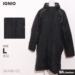 美品 IGNIO アウター ベンチコート　フルジップ　マジックテープ　ポケット付き　防寒のサムネイル