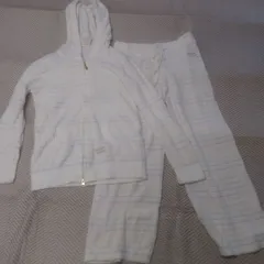 gelato pique　ジェラートピケ　マルチストライプルームウェア　オフホワイト　Fサイズ