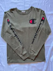 Campion長袖カットソーロンT サイズ:M カラー:カーキ H-23