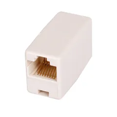 ノーブランド品 LANケーブル用中継コネクタ5個入RJ45延長アダプタメス-メスギガビット対応8P8Cコンパクト5個入