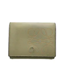 ロエベ 三つ折り財布 アナグラム トライフォールド ウォレット C500TR2X01 レディース LOEWE