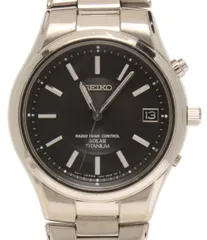 セイコー 腕時計 スピリット 7B42-0AN0 ソーラー ブラック メンズ SEIKO