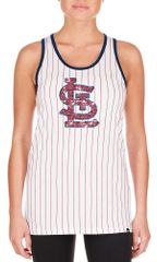 뉴엘라 여성 탑스 탱크탑 New Era Womenst Louis Cardinals Navy Game Day Tank Top 네이비