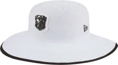 ニューエラ レディース アクセサリー 帽子 New Eradult Cleveland Browns Training Camp 2025 Panama White Adjustable Bucket Hat ホワイト
