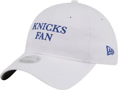 ニューエラ レディース アクセサリー 帽子 New Era Womens New Yorknicks Whiteam Fan 9Twenty Adjustable Hat ホワイト