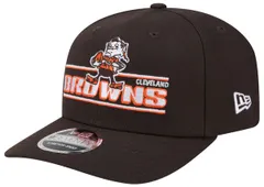 ニューエラ レディース アクセサリー 帽子 New Eradult Cleveland Brownstated Throwback Brown 9seventy Adjustable Hat ブラウン