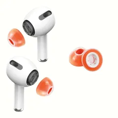【新品】 【新バージョン】KASOTT AirPods Pro イヤーチップ 専用【第1/第2世代対応】イヤーピース 高遮音 & ノイズキャンセリング性能向上 | ハイグレード LSR液体シリコーンゴム 形状記憶フォーム 低反発イヤホンカバー| 落下防止  1