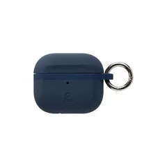 【新品】 iFace Grip On AirPods(第3世代) 専用 ケース シリコン (ネイビー)【airpods 3 ケース airpods 第3世代ケース カラビナ付き airpods3 アイフェイス 韓国】 0