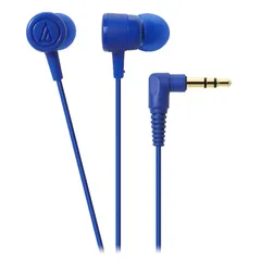 【新品】 オーディオテクニカ カナル型イヤホン ブルー ATH-CKL220 BL