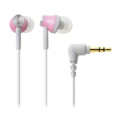 【新品】 オーディオテクニカ カナル型イヤホン ライトピンク ATH-CK330M LPK 1