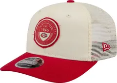 ニューエラ レディース アクセサリー 帽子 New Eradult San Francisco 49ers Red Circle Patch 9Seventy Adjustable Hat レッド