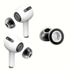 【新品】 【新バージョン】KASOTT AirPods Pro イヤーチップ 専用【第1/第2世代対応】イヤーピース 高遮音 & ノイズキャンセリング性能向上 | ハイグレード LSR液体シリコーンゴム 形状記憶フォーム 低反発イヤホンカバー| 落下防止  0