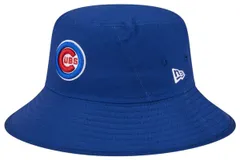 ニューエラ レディース アクセサリー 帽子 New Eradult Chicago Cubs Blue Bucket Hat ブルー