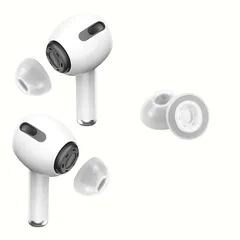 【新品】 【新バージョン】KASOTT AirPods Pro イヤーチップ 専用【第1/第2世代対応】イヤーピース 高遮音 & ノイズキャンセリング性能向上 | ハイグレード LSR液体シリコーンゴム 形状記憶フォーム 低反発イヤホンカバー| 落下防止  0