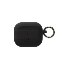 【新品】 Hamee(ハミィ) iFace Grip On AirPods(第3世代) 専用 ケース シリコン (ブラック)【airpods 3 ケース airpods 第3世代ケース カラビナ付き airpods3 アイフェイス 韓国】 0