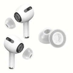 【新品】 【新バージョン】KASOTT AirPods Pro イヤーチップ 専用【第1/第2世代対応】イヤーピース 高遮音 & ノイズキャンセリング性能向上 | ハイグレード LSR液体シリコーンゴム 形状記憶フォーム 低反発イヤホンカバー| 落下防止  0