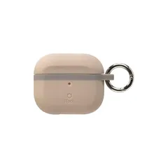 【新品】 iFace Grip On AirPods(第3世代) 専用 ケース シリコン (ベージュ)【airpods 3 ケース airpods 第3世代ケース カラビナ付き airpods3 アイフェイス 韓国】