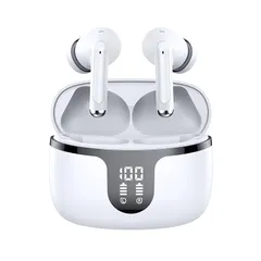 【新品】 2025【イヤホン Bluetooth5.4 音質強化型】 ワイヤレスイヤホン Bluetooth ブルートゥース イヤフォン カナル式 ENC通話ノイズキャンセリング LEDディスプレイ マイク付き 自動ペアリング 快適な装着感 最大40H音楽再生