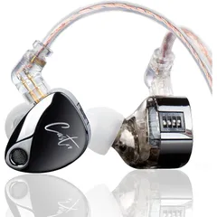 【新品】 KZ Castor イヤモニ 有線 イヤホン 有線 カナル型 耳掛け ＫＺイヤホンリケーブル可能デュアルダイナミックドライバー ミュージシャン ハイブリッド 重低音 シンガー用 インイヤーイヤホン HIFI音質 3Dプリンターされたシェル 2dd チ