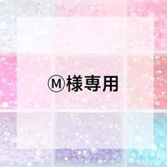 Ⓜ︎様専用ページ