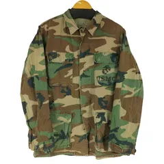 ユーエスエアーフォース U.S. AIR FORCE USMC BDU JACKET ウッドランドカモ メンズ 表記無 