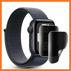 【新品】 【覗き見防止フィルム 2枚セット】 Apple Watch Series 7/8/9 専用 覗き見防止 フィルム 保護効果 覗き見防止機能 TPU素材 気泡・指紋防止 傷つきにくい 45mm Apple Watch series 9 / 8 /  0