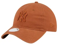 ニューエラ レディース アクセサリー 帽子 New Era Womens New York Yankees Brown 9Twenty Adjustable Hat ブラウン