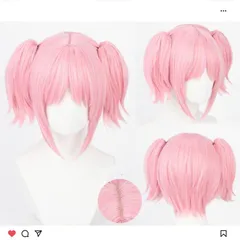 鹿目まどか 魔法少女まどか☆マギカ コスプレウィッグ　キャラウィッグ新品未使用