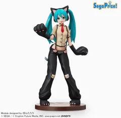 フィギュア　初音ミク 「初音ミク Project DIVA Arcade Future Tone」 スーパープレミアムフィギュア”初音ミク-にゃんこ” SPM