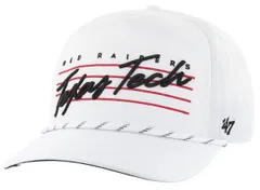 フォーティーセブン レディース アクセサリー 帽子 ダウン 47 47 Mens Texas Tech Red Raiders White Down Burst Hitch Adjustable Hat ホワイト