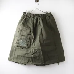 大きいサイズ アズノゥアズオオラカ AS KNOW AS olaca ジジジップカーゴスカート 5 カーキグリーン┃【2400014738919】