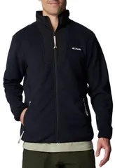 コロンビア メンズ アウター パーカー・スウェット フリース Columbia Mensequoia Grove Full Zip Fleece Black ブラック
