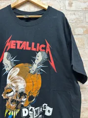 METALLICA DAMAGE INC. メタリカ カットソー sizeL