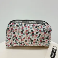 Lesportsac レスポートサック☆6511 レクタンギュラーコスメティック ポーチ カラフルドット 水玉