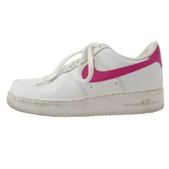 NIKE ナイキ DD8959-102 Women's Air Force 1 Low '07 White Pink エアフォース1  ローカット スニーカー ホワイト系 ピンク系 25.5cm【中古】