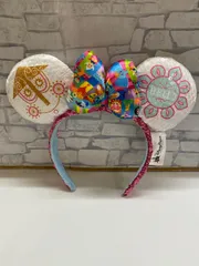 【N2-46】◇ ディズニー　イッツスモールワールド　スモワ　カチューシャ