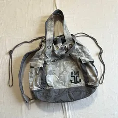 archive　アーカイブ　G-STAR RAW　2way　CAMO POOL BAG　カモプールバッグ　トートバッグ　 迷彩柄　カモフラージュ　複数ポケット　ギミック　ロゴ刺繍タグ　カーゴデザイン　巾着　大容量　シルバー金具　Y2K　グランジ　ミリタリー