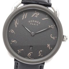 レ*ー様 HERMES エルメス アルソー AR8.61aq 自動巻 メンズ 腕 レ*ー様 HERMES エルメス アルソー AR8.61aq 自動巻 メンズ 腕 - メルカリ
