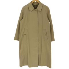 美品 バーバリーズ ステンカラーコート M位 チェック カーキ 玉虫色