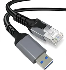 USB LANアダプター ケーブル 2M 有線LANアダプター USB A to RJ45 ギガビットイーサネットケーブル 直接接続 スマホ 対応PC MacBook Windows Android ノート