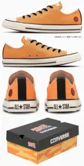 NARUTO-ナルト- 疾風伝 コンバース オールスター ローカット ナルト シップウデン ナルト　converse ALL STAR OX / NARUTO SHIPPUDEN メンズ レディース キャンバス スニーカー
