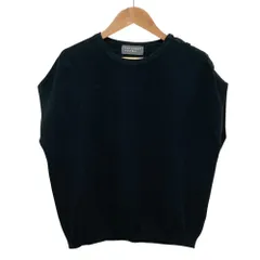 良品 24SS MARGARET HOWELL マーガレットハウエル フレンチスリーブ ニット ベスト 2 ブラック レディース 古着 中古 USED MARGARET HOWELL（ベスト/ジレ）のフリマアイテム一覧
