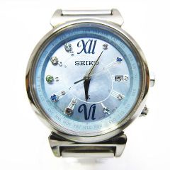未使用級 SEIKO セイコー メトロノームウォッチ 腕時計 ライトブルー