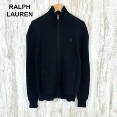 FILIPPO DE LAURENTIIS ジップ 襟付 ニットカーディガン 黒 - メルカリ