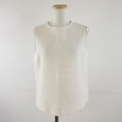 イエナ IENA ノースリーブカットソー オフホワイト 白 *A441