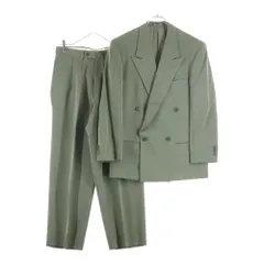 GIORGIO ARMANI (ジョルジオアルマーニ) 4B Double Breasted Suits Setup ダブルブレストスーツセットアップ カーキのサムネイル