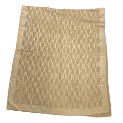 良品 HERMES エルメス グランアッシュ ストール ショール ライトブラウン  レディース 古着 中古 USED