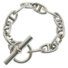 HERMES (エルメス) シェーヌダンクルMM ブレスレット 12コマ SV925 シルバー　アクセサリー