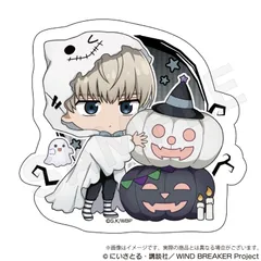 【新品/公式】WIND BREAKER_ダイカットステッカー ブラックハロウィンver. 梶蓮 公式グッズ colleize