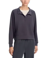 ヴィンテージハバナ レディース アウター パーカー・スウェット シャツ Vintage Havana Cloud Henley Sweatshirt Graphite グラファイト